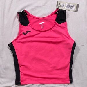Joma Kids Pink and Black Tank Top